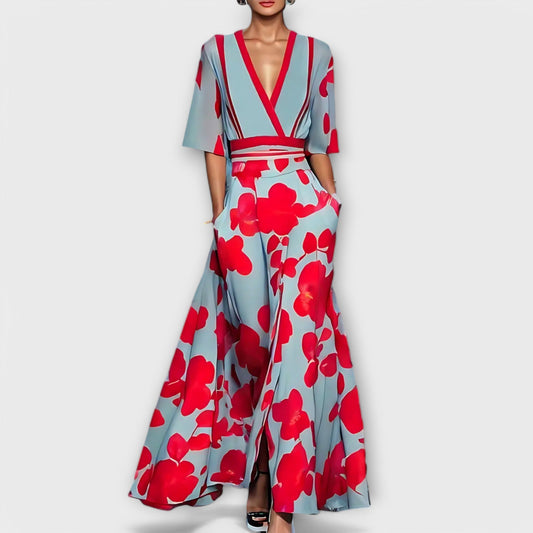 Elise™ | Elegant Floral Dress